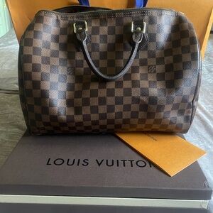Louis Vuitton Damier Speedy 35 NM EBE.